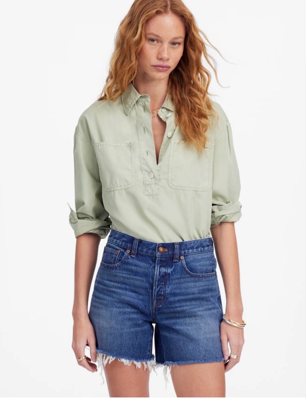 Madwell Brynn long Jean short. 26. NWT